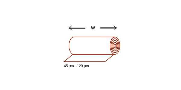 Thermoshrink and industrial foils